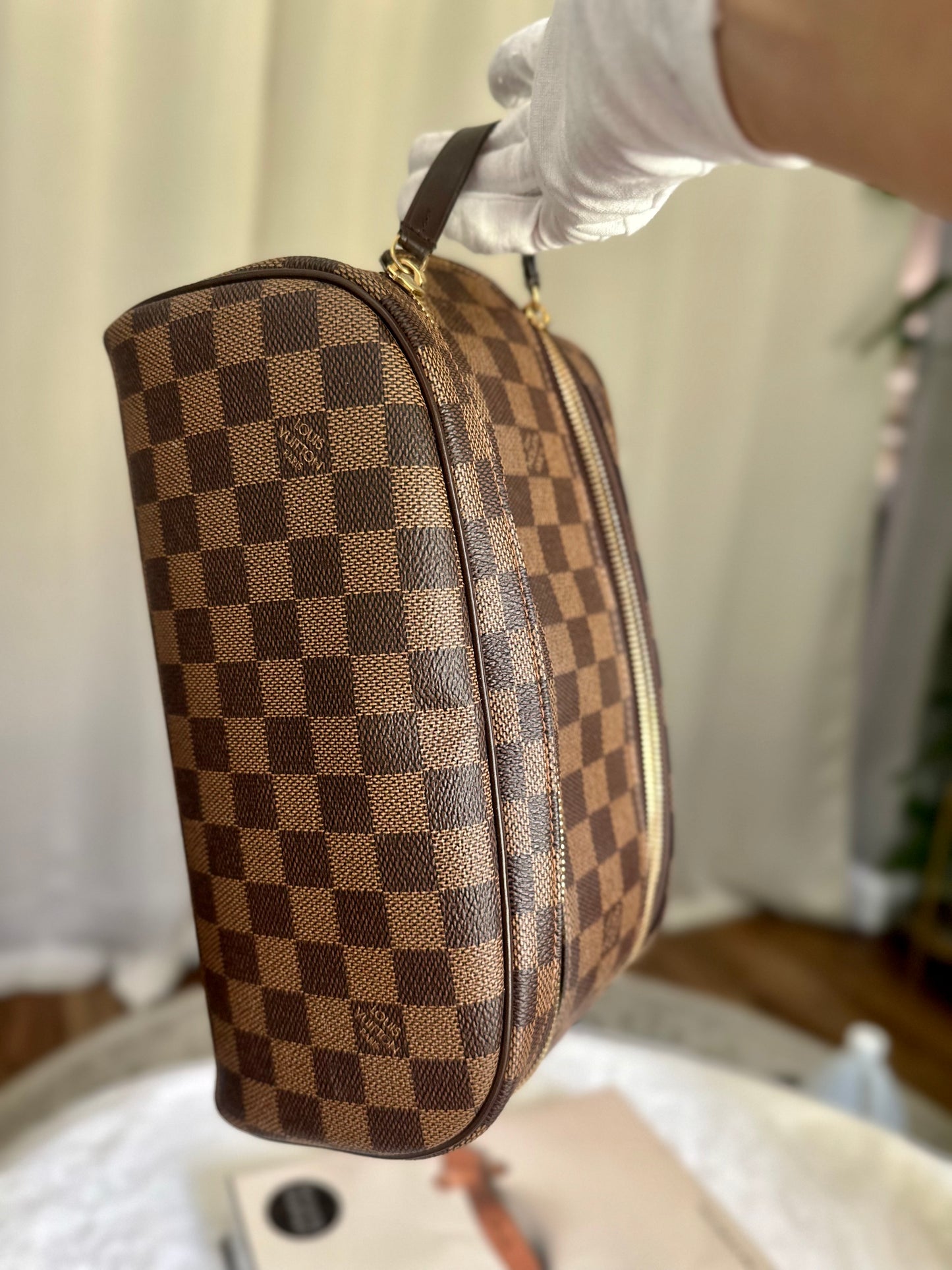 Louis Vuitton Dopp Kit Damier Ebene