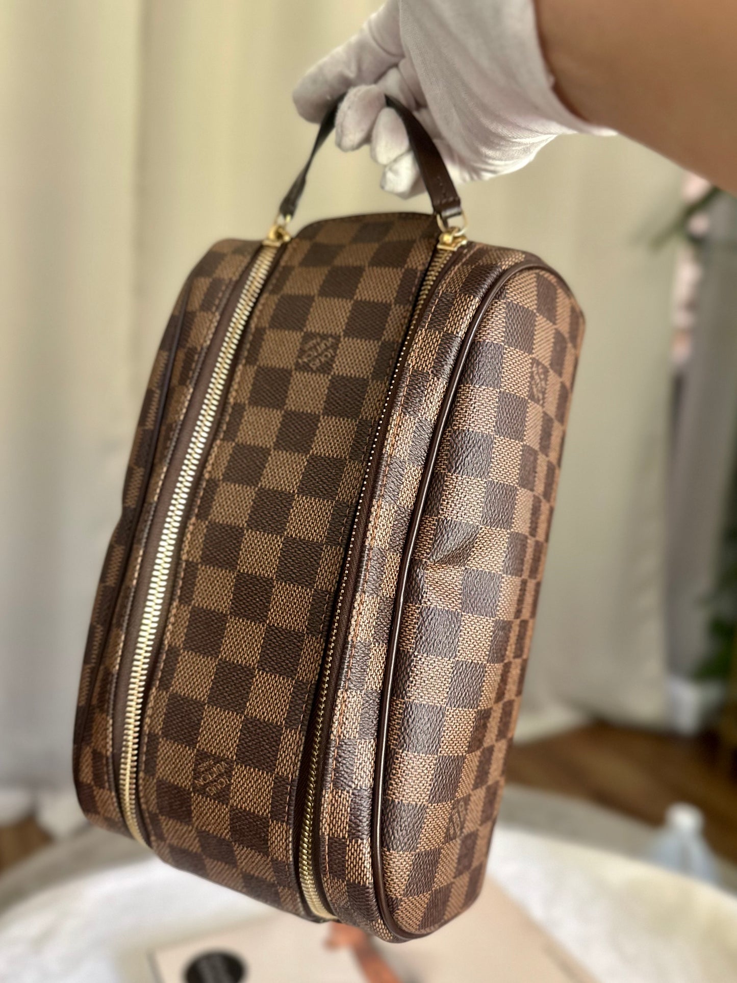 Louis Vuitton Dopp Kit Damier Ebene