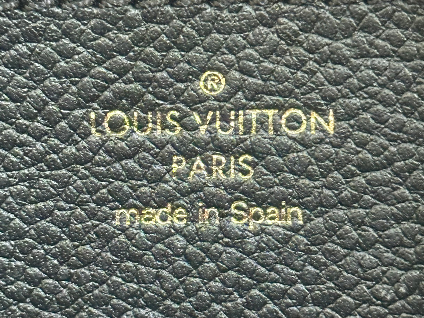 Louis Vuitton Metis Wallet on Chain in Black Mono Empreinte